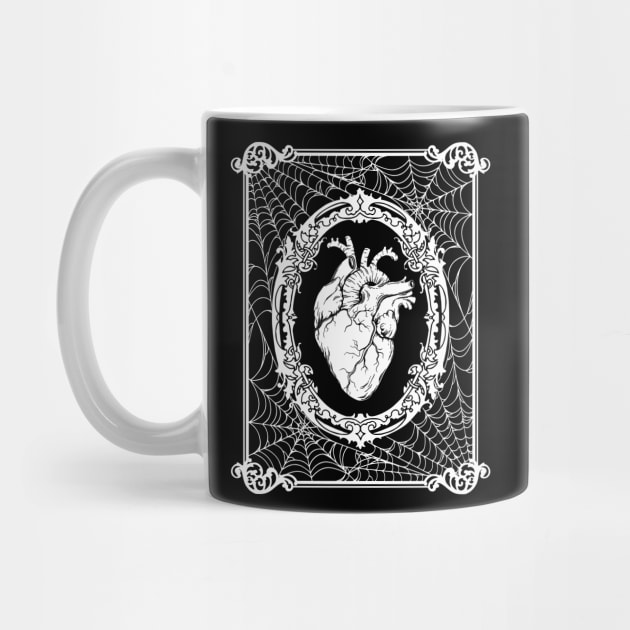 Gothic Victorian Framed Heart by RavenWake